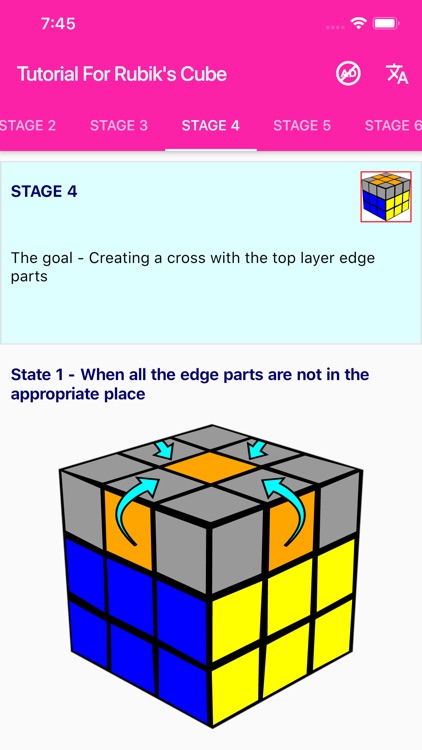 Tutorial For Rubik's Cube screenshot-4