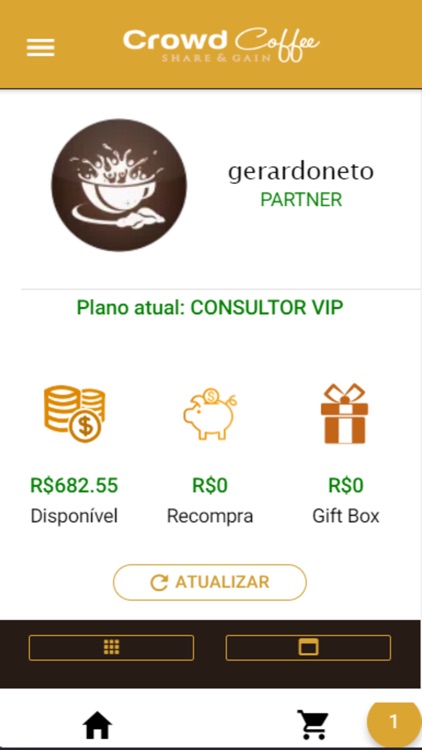 Crowd Coffee Brasil App