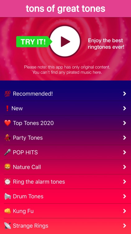 Ringtones for iPhone! (music) screenshot-4