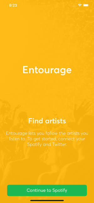 Entourage - Follow Artists
