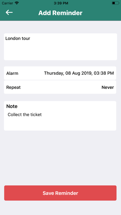 Active Reminder screenshot 3