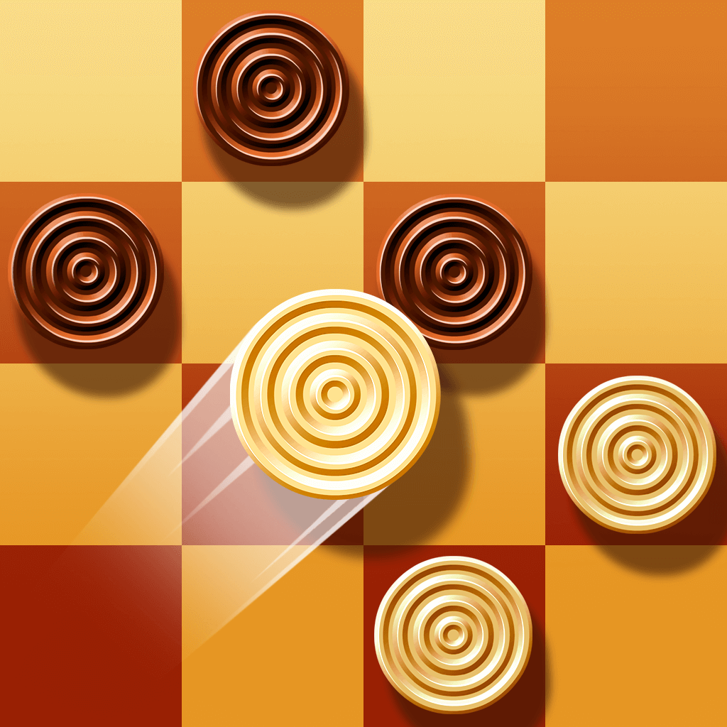 Casual Checkers & Draughts App Icon