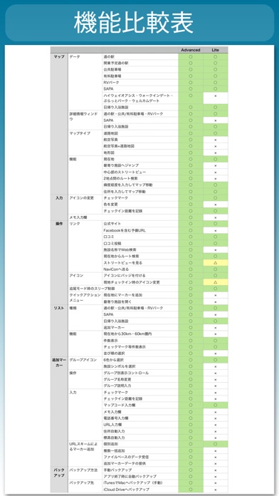 仮眠車中泊場所マップ drivePmap ... screenshot1