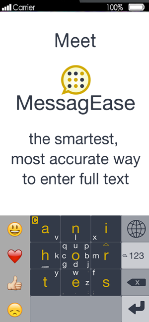 ‎MessagEase Keyboard Screenshot