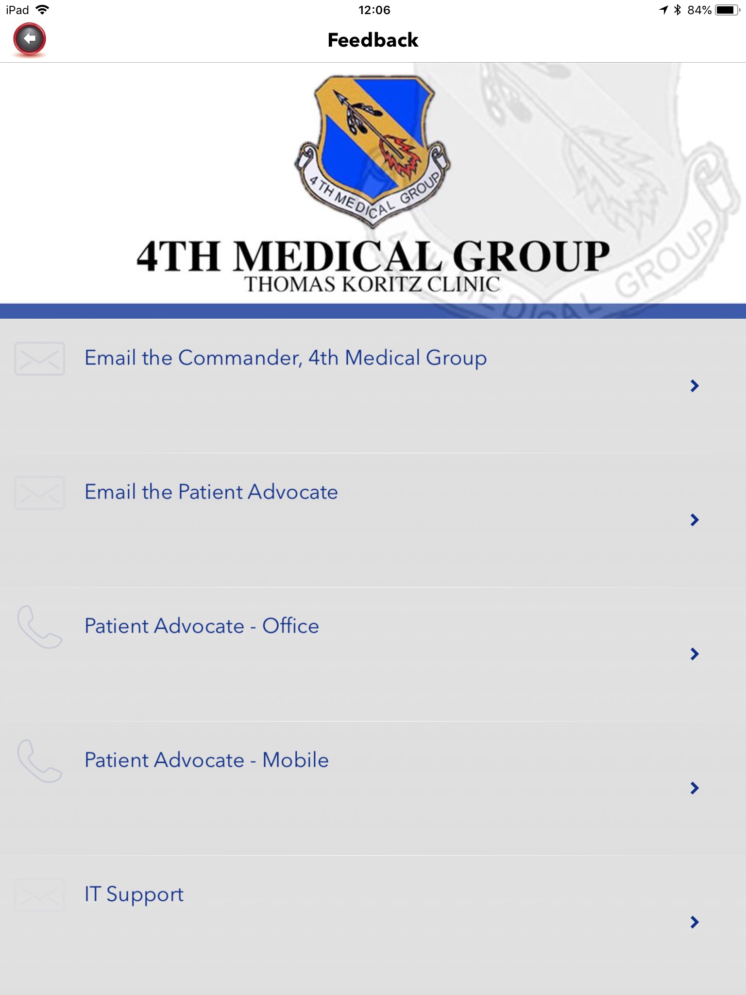 4th Medical Group screenshot 4