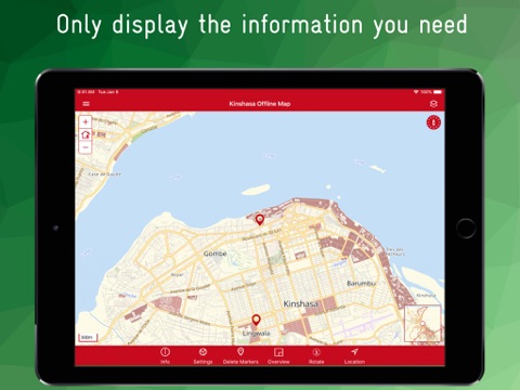 Kinshasa Offline Map screenshot 4
