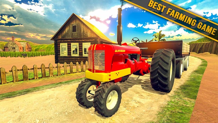 Farming Tractor Heavy Duty 3D