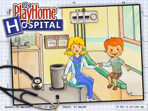 Скриншот из My PlayHome Hospital