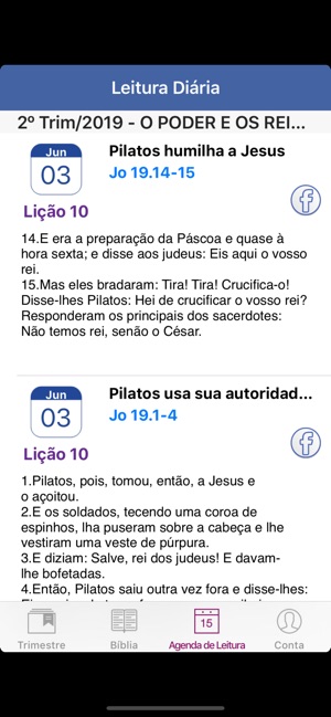 Lições Bíblicas Jovens Mestre(圖5)-速報App