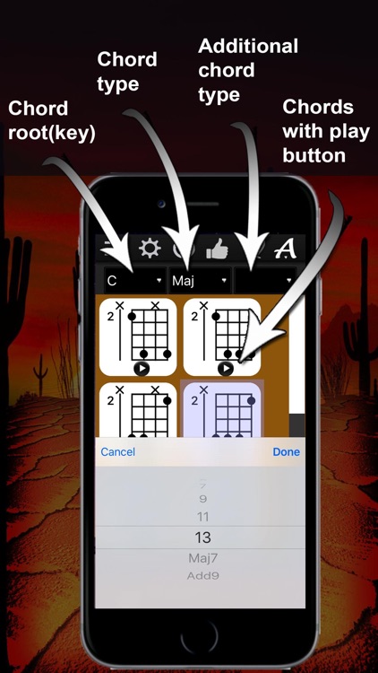 Banjo Chords Compass