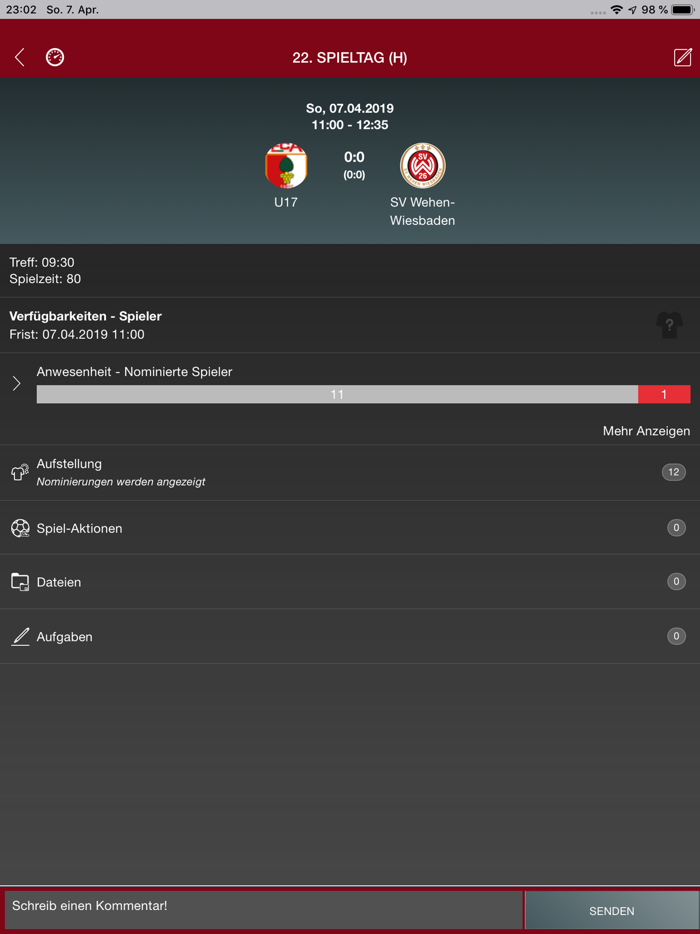 FC Augsburg - Team Manager