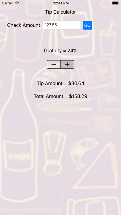 Tip Calculator by TerraMar screenshot 2
