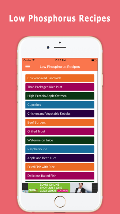 How to cancel & delete Low Phosphorus Foods from iphone & ipad 4