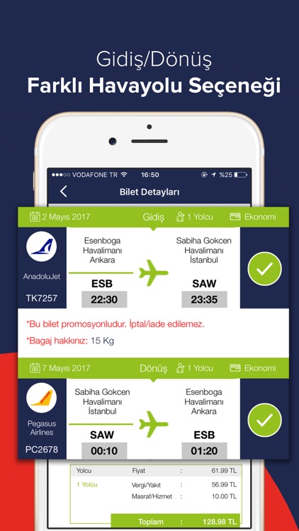 Uçak Bileti - UcakBileti.com screenshot-3