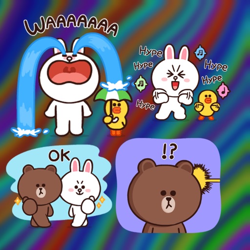 BROWN & FRIENDS Onomatopoeia H icon