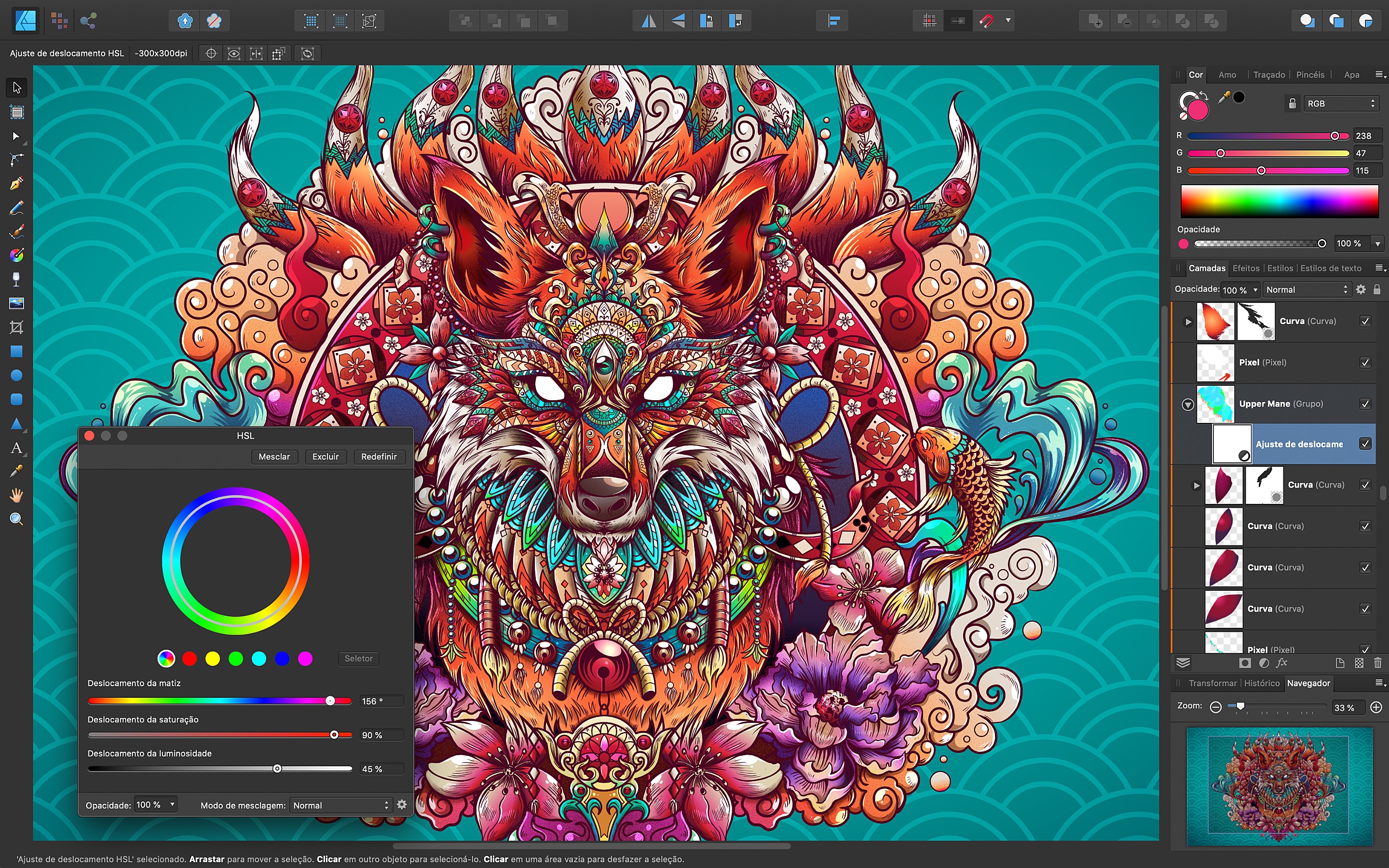 Screenshot do app Affinity Designer