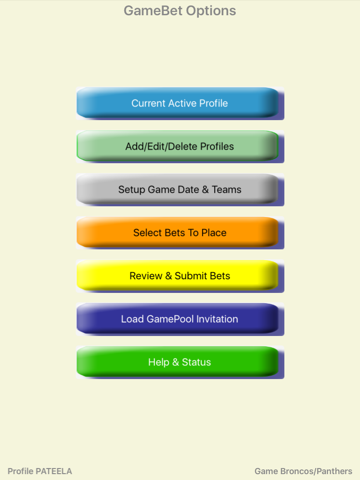 GameBet for Football GamePool - náhled