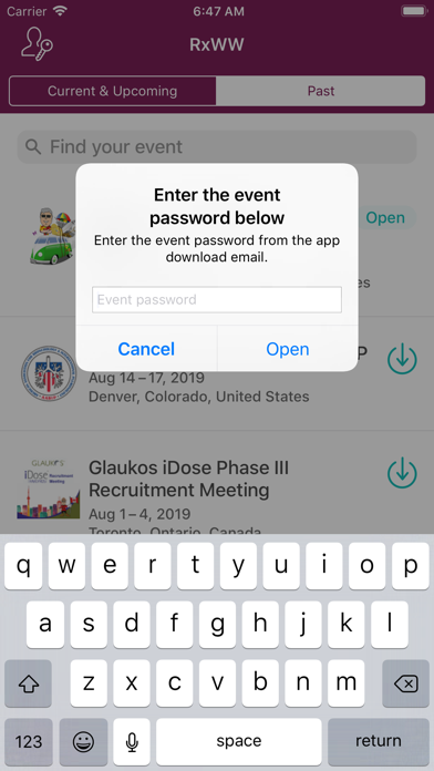 How to cancel & delete Rx Worldwide Meetings, Inc. from iphone & ipad 2