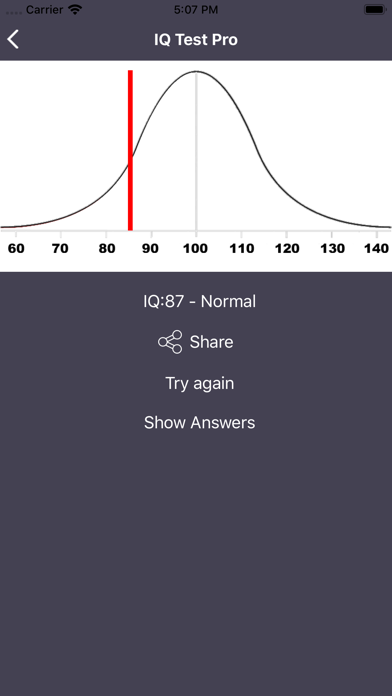 IQ Test Pro screenshot 3