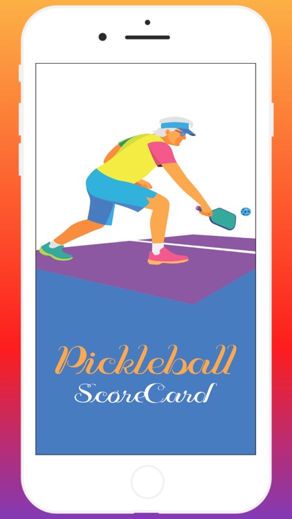 Pickleball Score Card