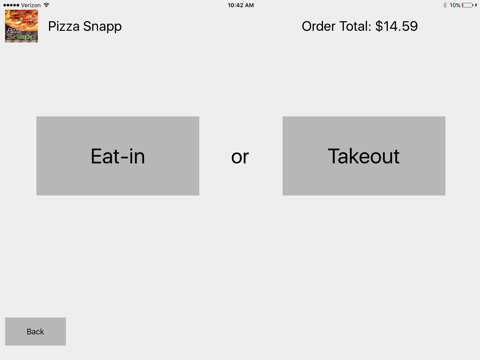 OrderSnapp Kiosk & Table Top screenshot 3