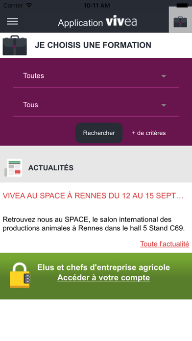 How to cancel & delete Vivea fonds pour la formation from iphone & ipad 1