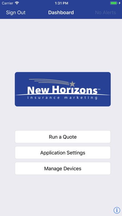 How to cancel & delete New Horizons Quoting Tool from iphone & ipad 1