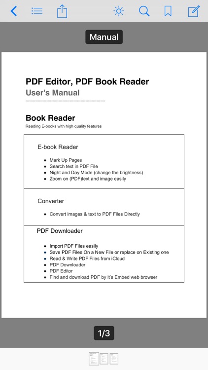 PDF Editor ,PDF Book Reader