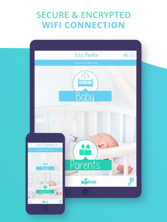 Baby Monitor Lite: Turn your device into a video surveillance system for your toddlers screenshot