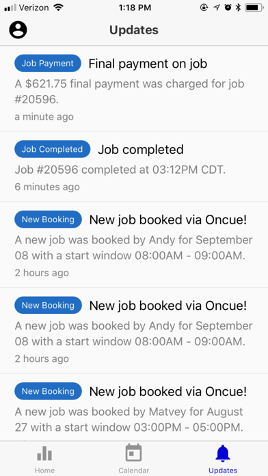 Oncue - We book for you screenshot 3