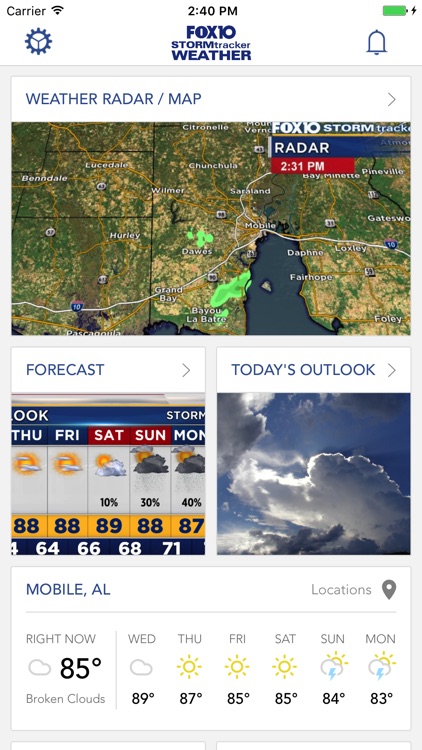 FOX10 Weather Mobile Alabama