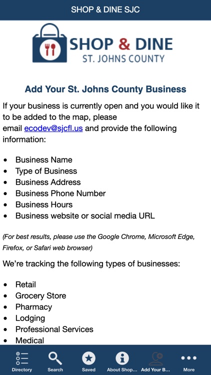 Shop & Dine St. Johns County screenshot-4