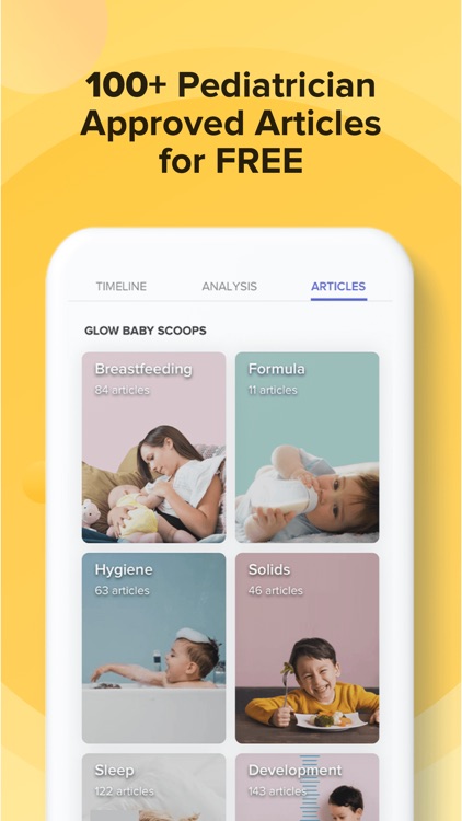 Glow Baby: Newborn Tracker Log screenshot-5
