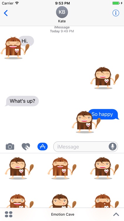 Emoticon Cave - Stickers screenshot-0