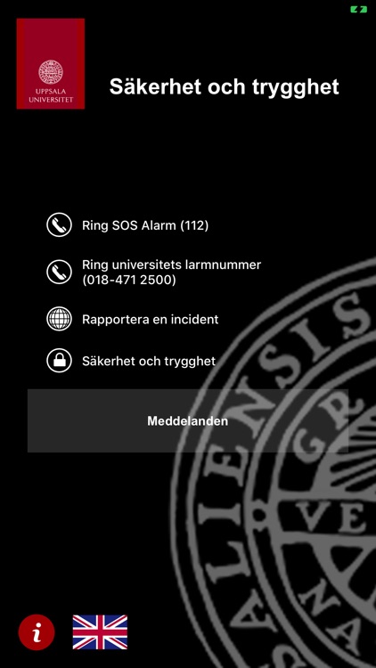 Uppsala Universitet Säkerhet screenshot-3