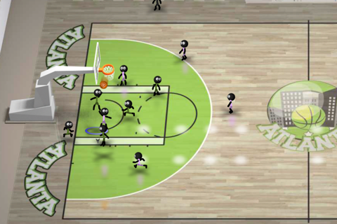 Stickman Basketball - náhled