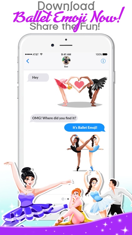 Ballet Dancing Emoji Stickers screenshot-4