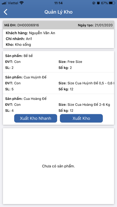 Hải sản Calisa screenshot 3