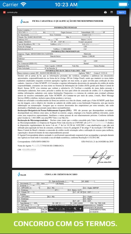 Valor Cliente screenshot-8