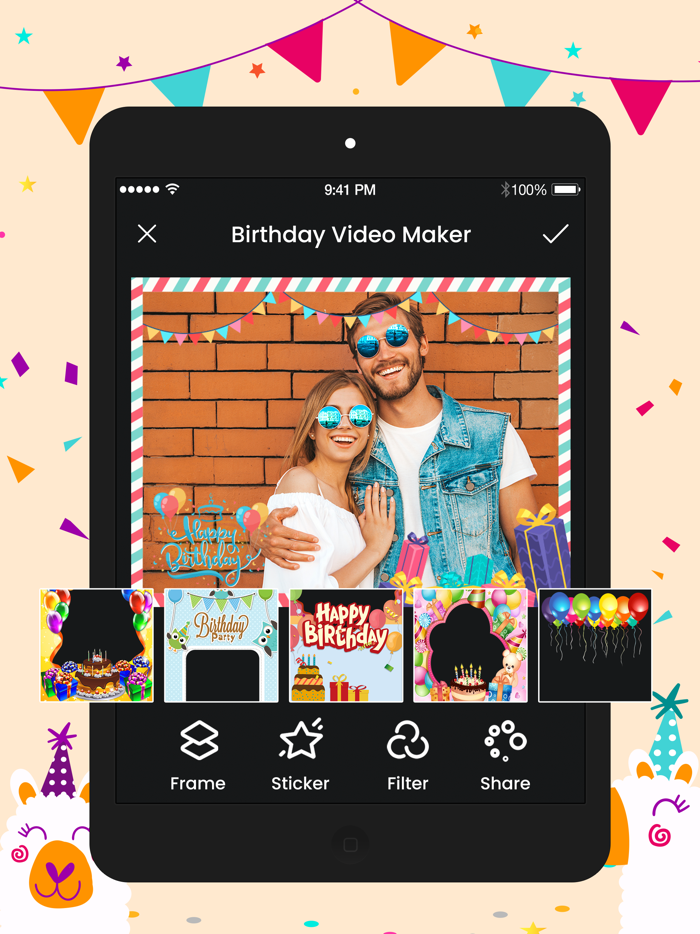 Birthday Movies Maker Song