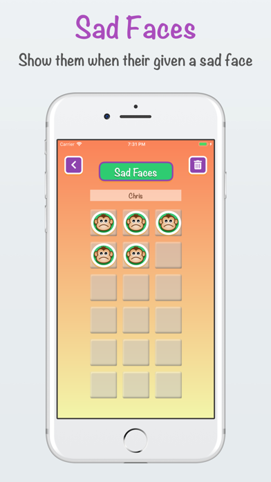 How to cancel & delete Happy + Sad Face Chart from iphone & ipad 2