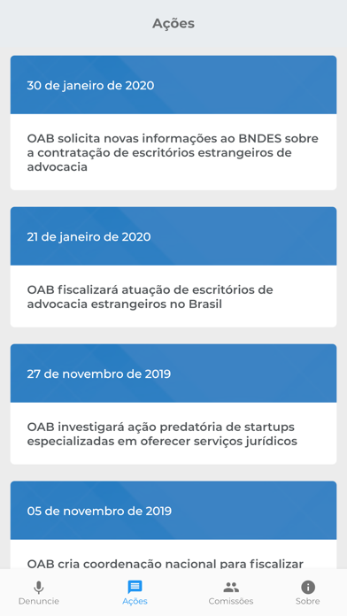 Fiscalização OAB screenshot 3