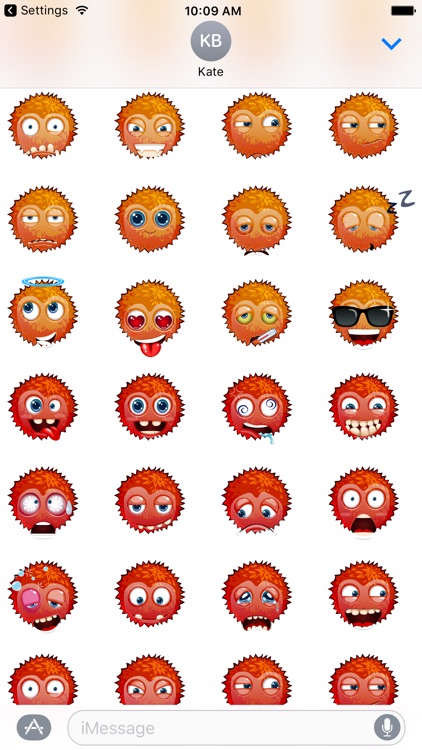 Funny emoticons - Stickers screenshot-3