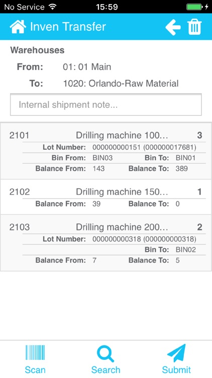 iScala 3.3 WareHouse Manager screenshot-3