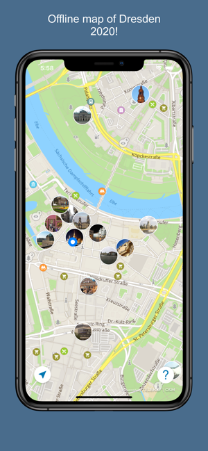 Dresden 2020 — offline map(圖1)-速報App