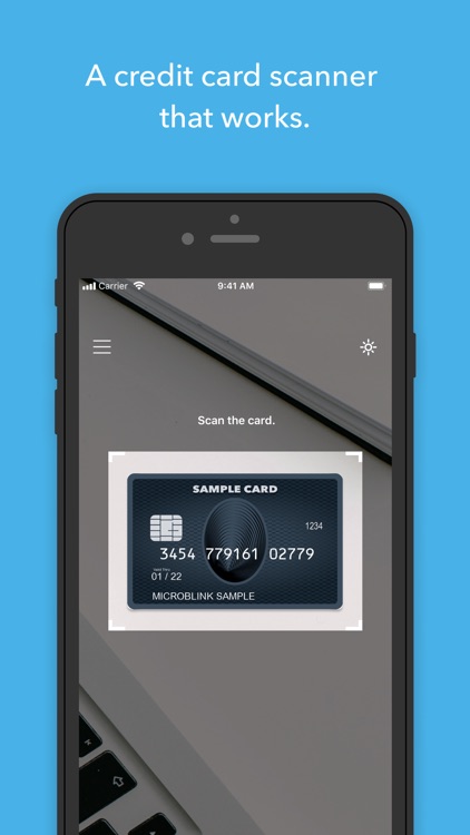 BlinkCard - Scan Credit Cards