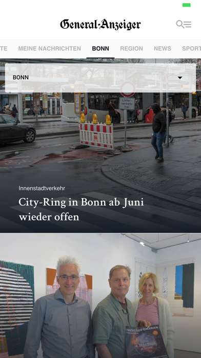 GA Bonn News screenshot 2