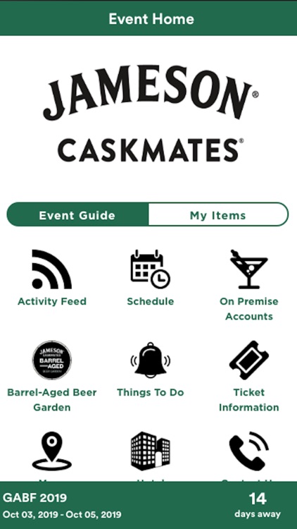 2019 Jameson Caskmates GABF