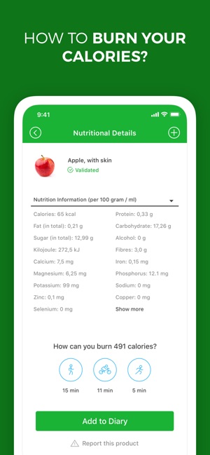 Calorie, Carb & Fat Counter(圖2)-速報App