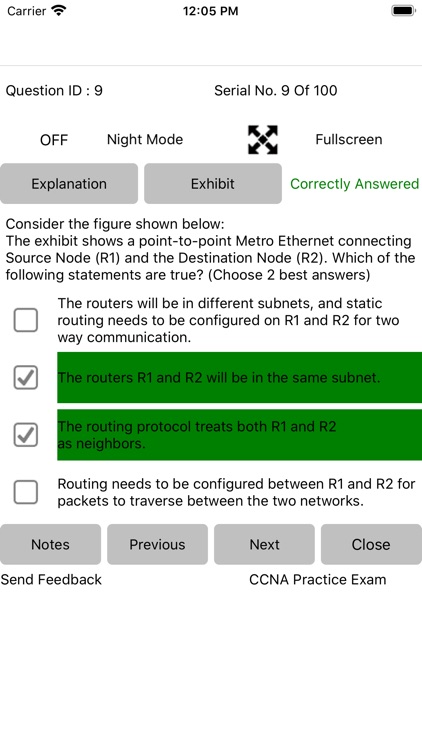 Exam Sim For CCNA 200-301 screenshot-9